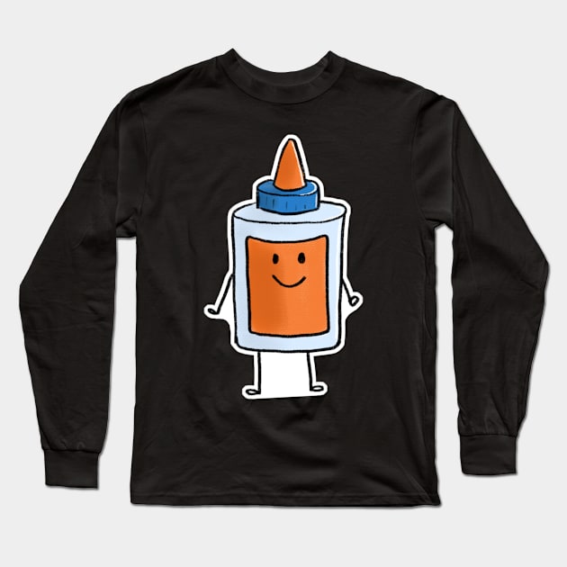 School Glue Long Sleeve T-Shirt by 513KellySt